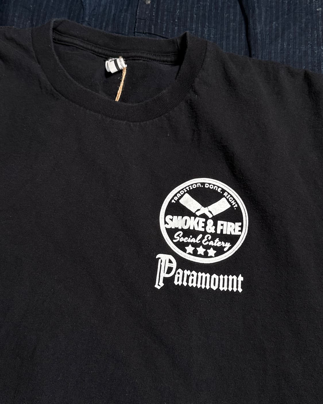 아이딜 T 스모크 & 파이어 소셜 에이터리 그래픽 티셔츠 M 상품이미지2