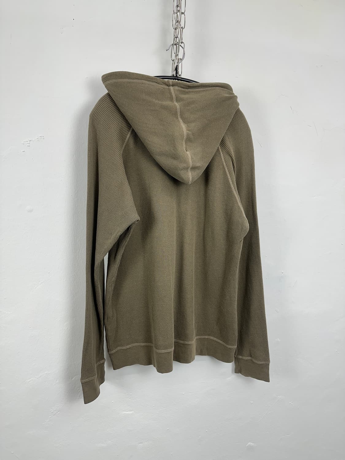 Rush hour 2way waffle khaki hood zip 상품이미지8