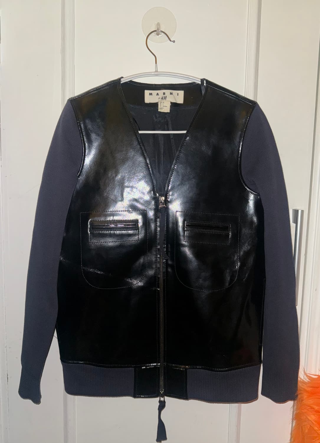 Marni x H&M 2012SS Faux leather Jacket 상품이미지1