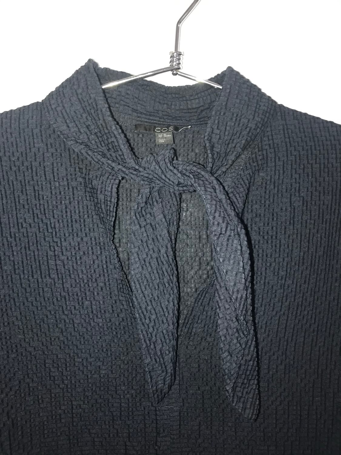(UNISEX) COS Wrinkle Fabric Scarf Collar 상품이미지1