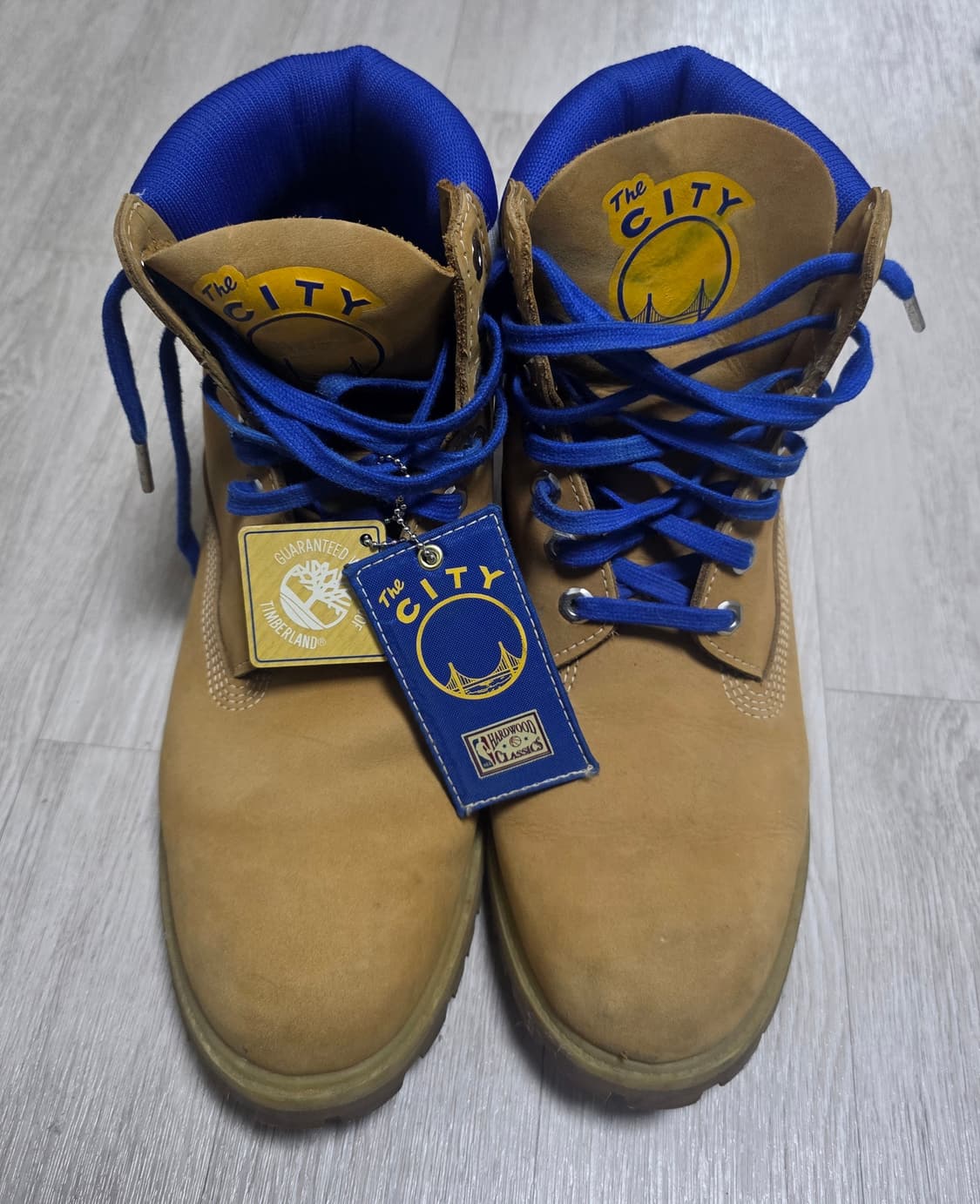 팀버랜드x미첼엔네스 골든스테이트 워리어스 콜라보 부츠 280 상품이미지1