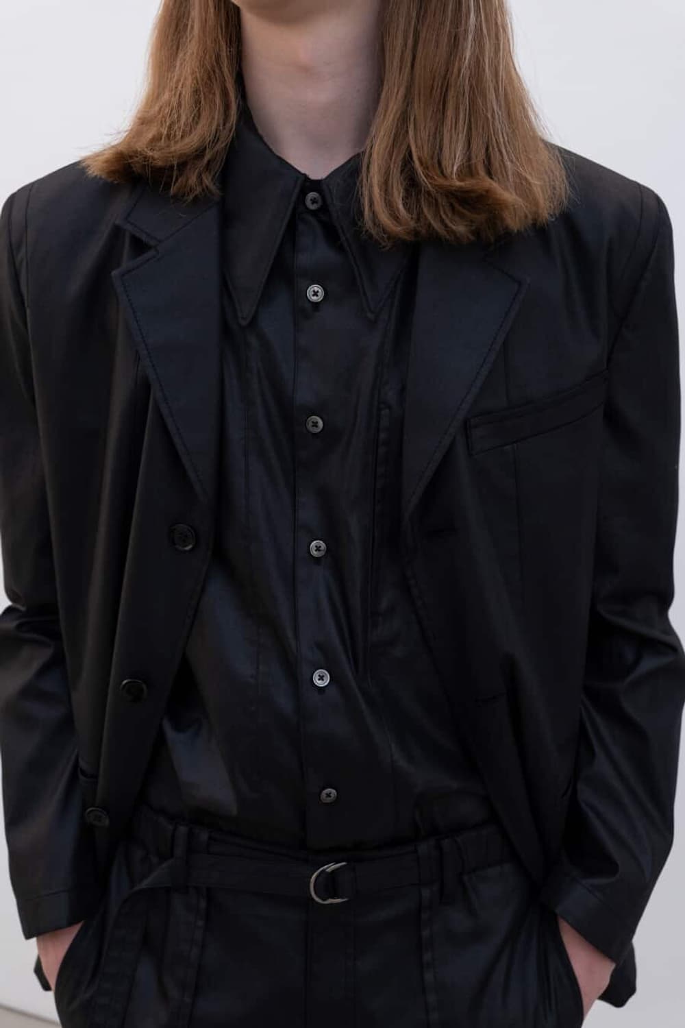 인사일런스 /라이트 코튼 블레이져 / L 상품이미지5