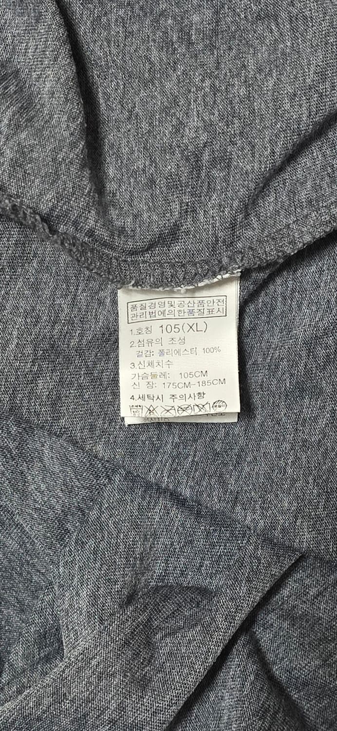 노스페이스 남성 반팔티 105 XL 회색 상품이미지4