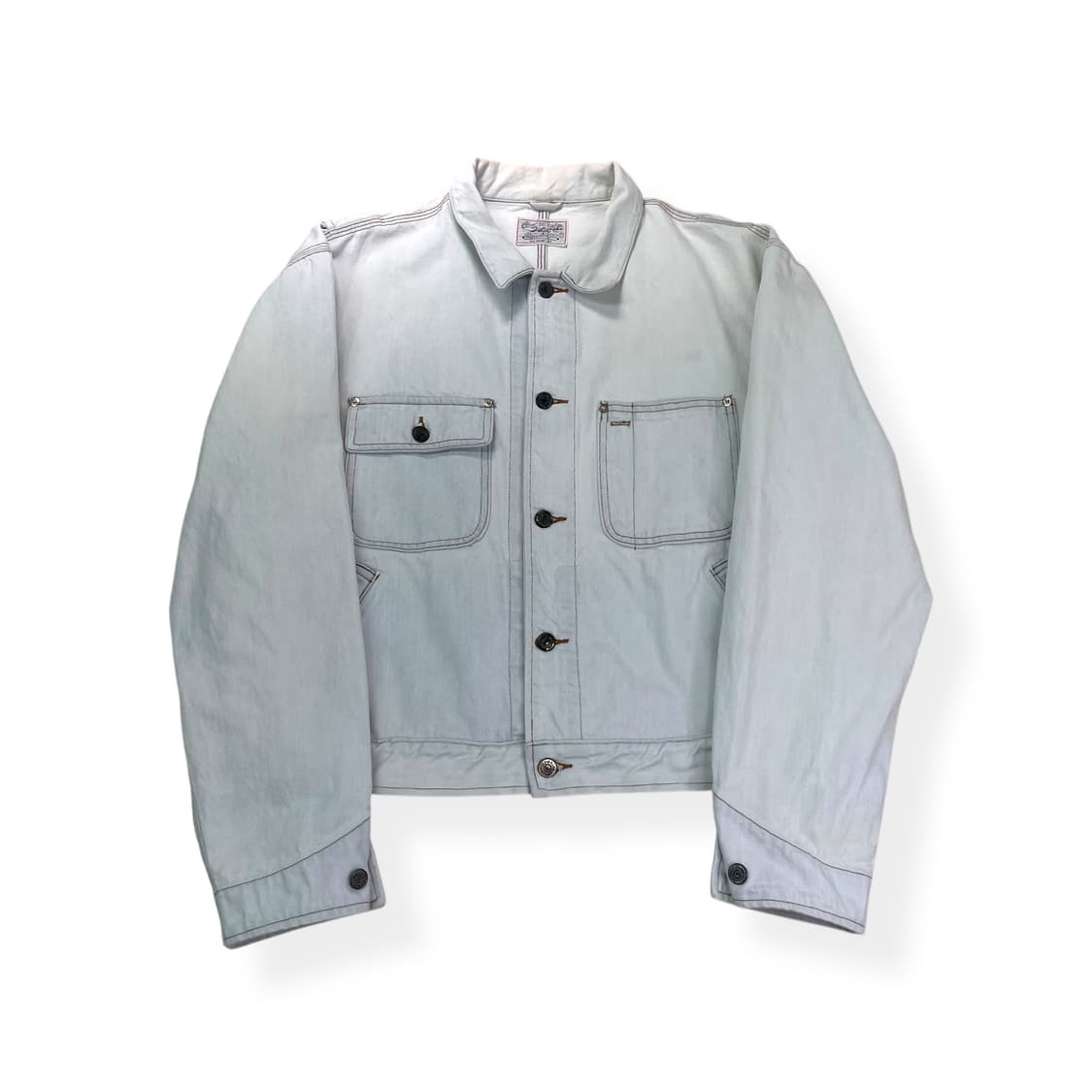 100 폴로 랄프로렌 90s 헝가리 데님 자켓  상품이미지1