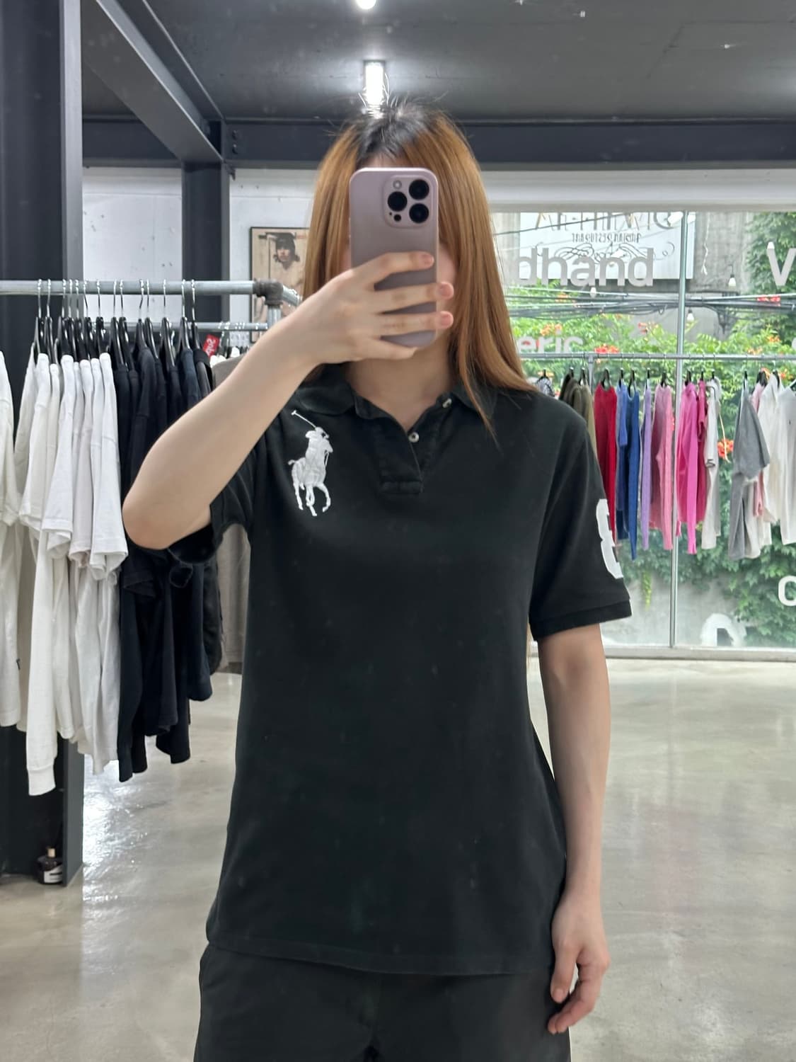 폴로랄프로렌 빅포니 넘버링 Pk반팔티 상품이미지4