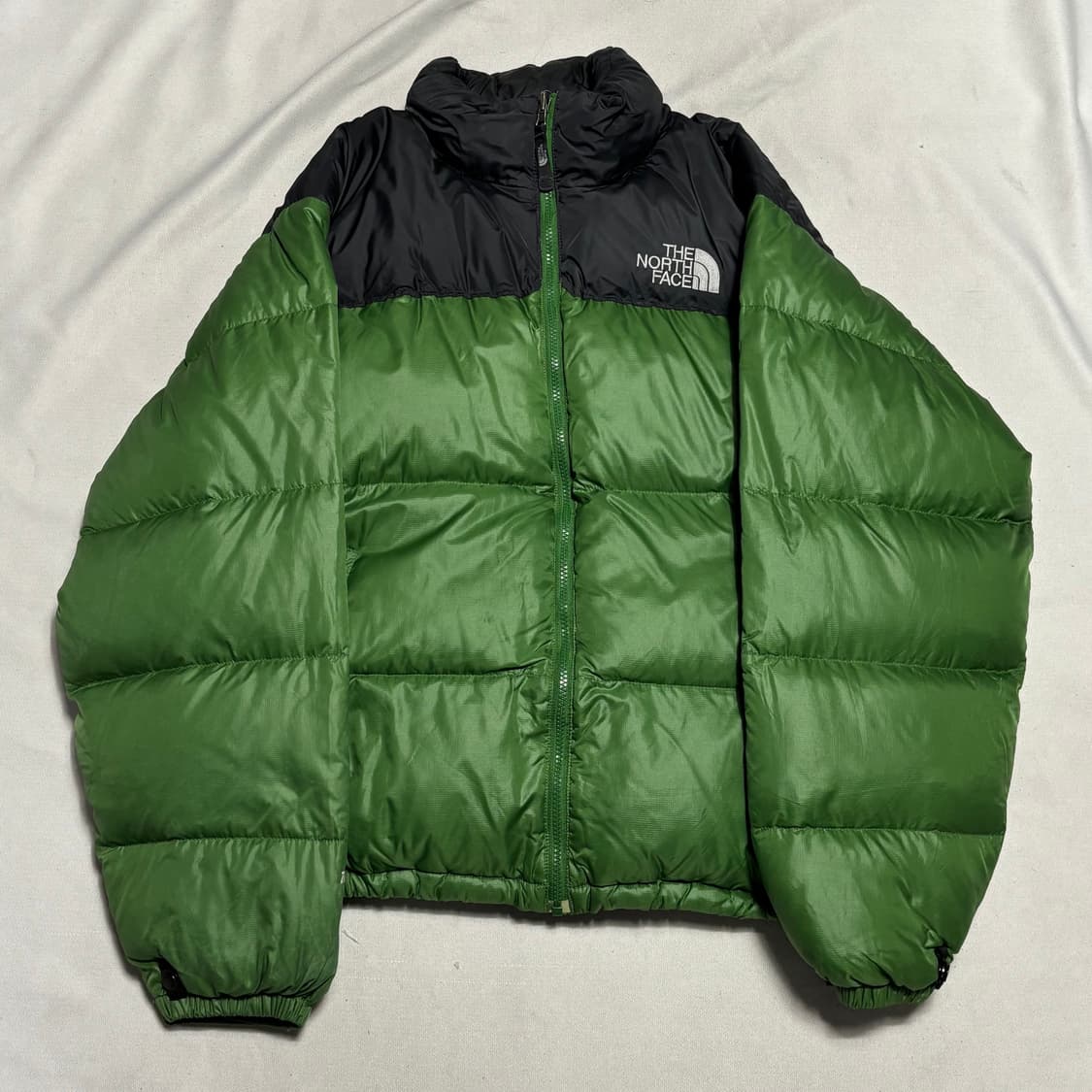 105 노스페이스 눕시 700 그린 패딩 상품이미지2