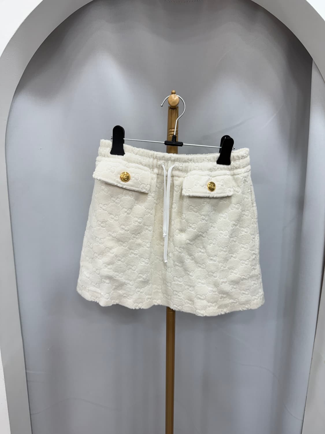 구찌 GG 테리 스커트 XS 상품이미지1