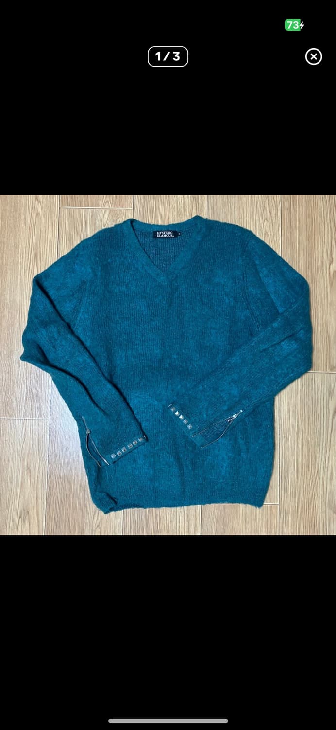 히스테릭글래머 모헤어 니트 (m) 상품이미지1