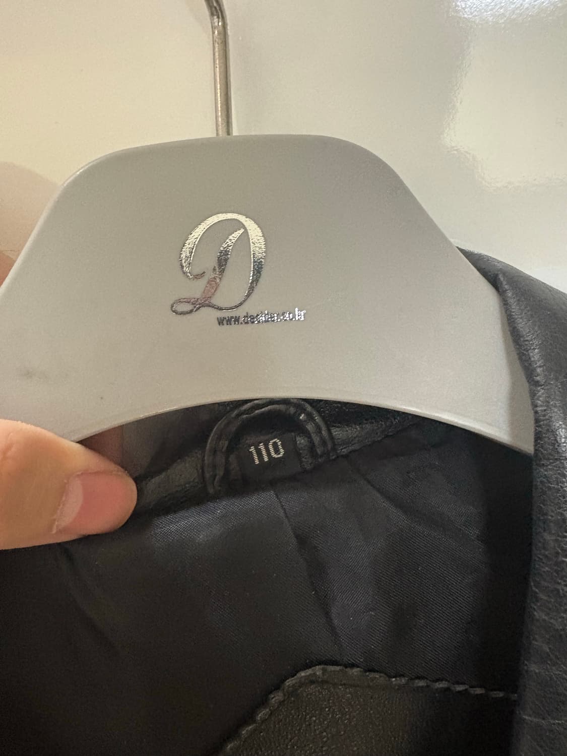 블랙 레더자켓 상품이미지3