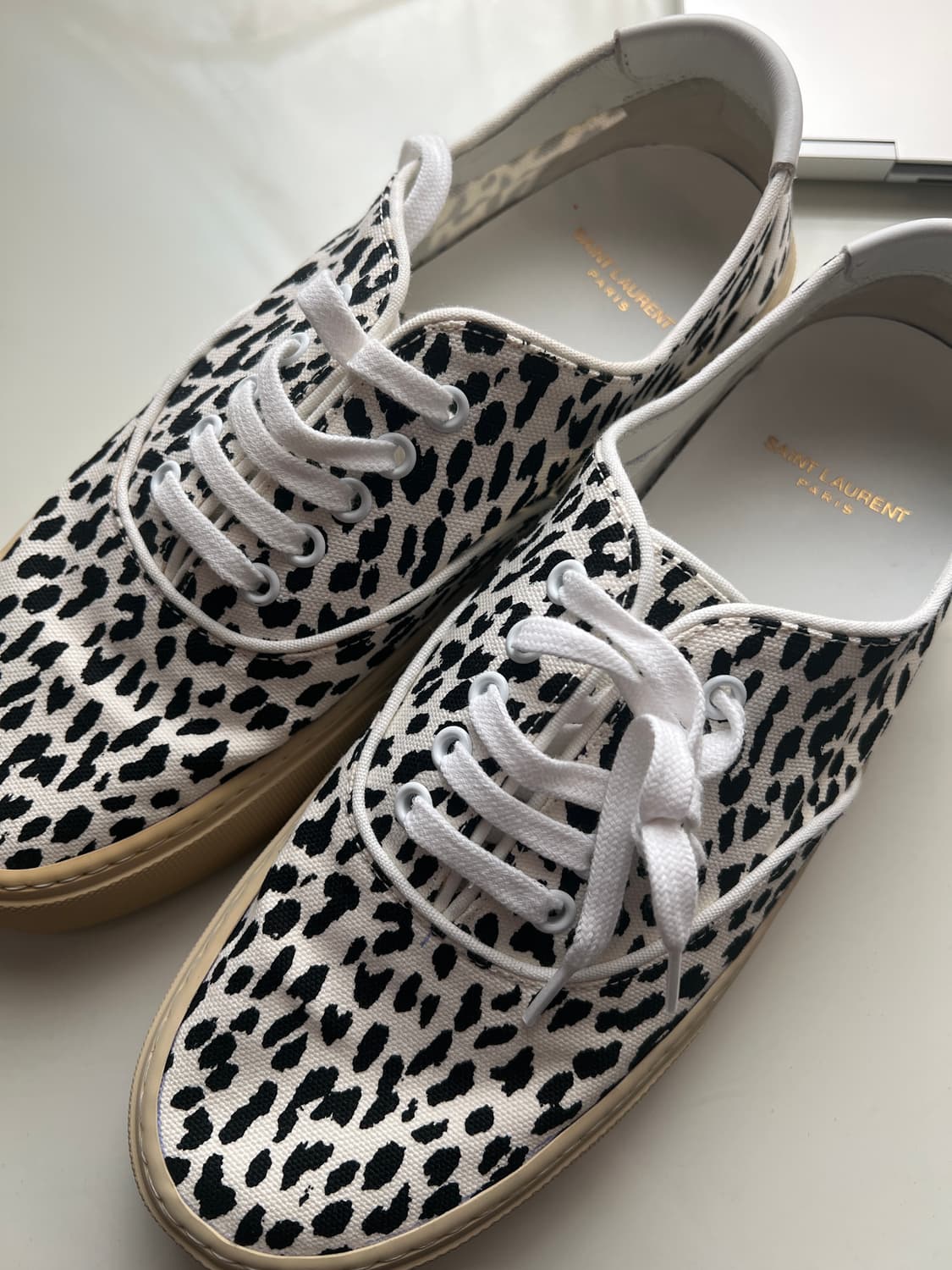 생로랑 레오파드 스니커즈 상품이미지1