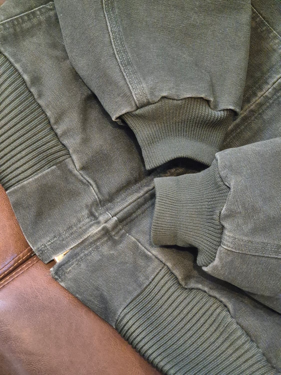 칼하트 액티브 자켓 J130 moss 모스 그린 XL 상품이미지3