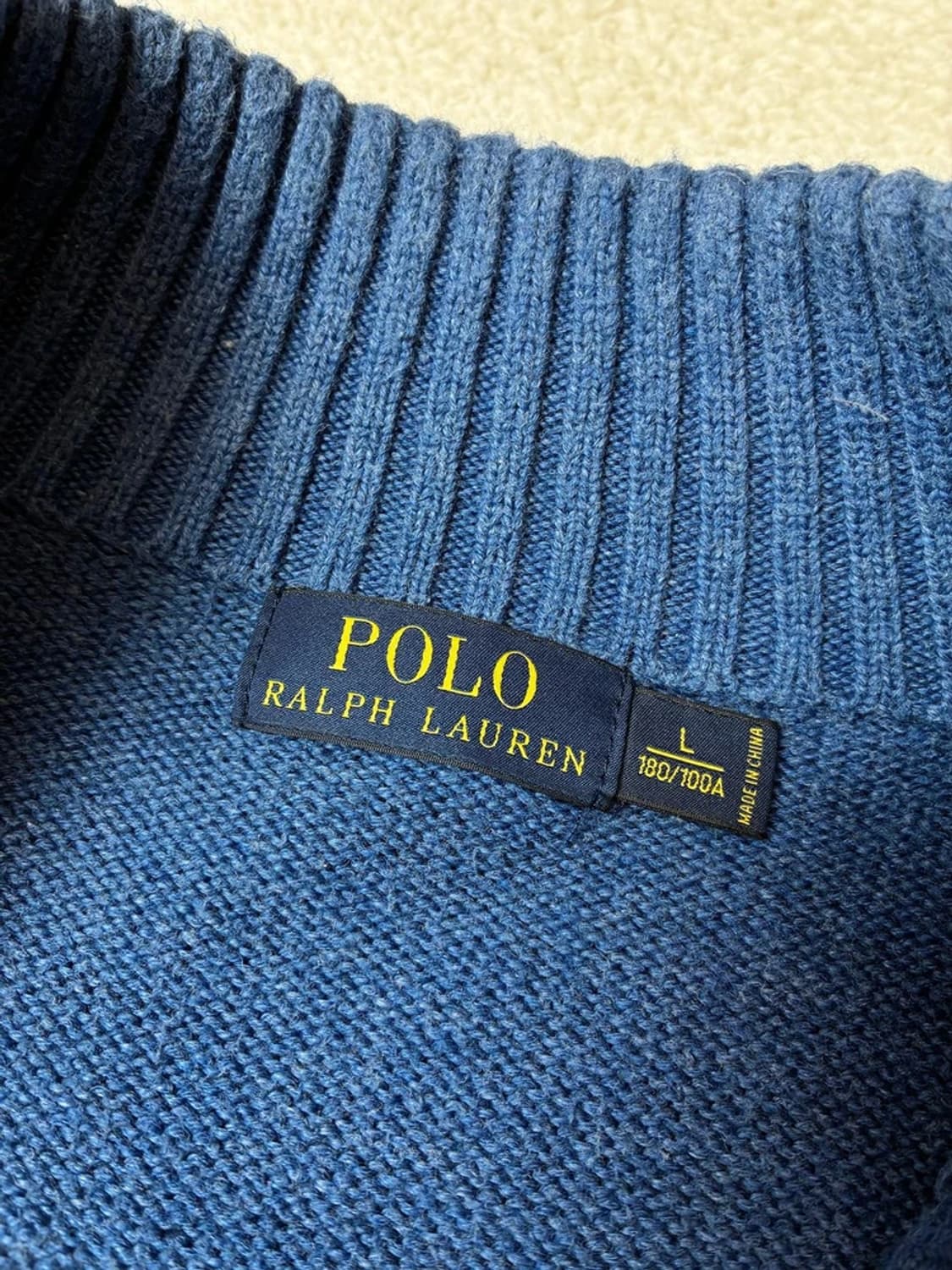 폴로 랄프로렌 아메카지 하프집 니트 PN7945 상품이미지6
