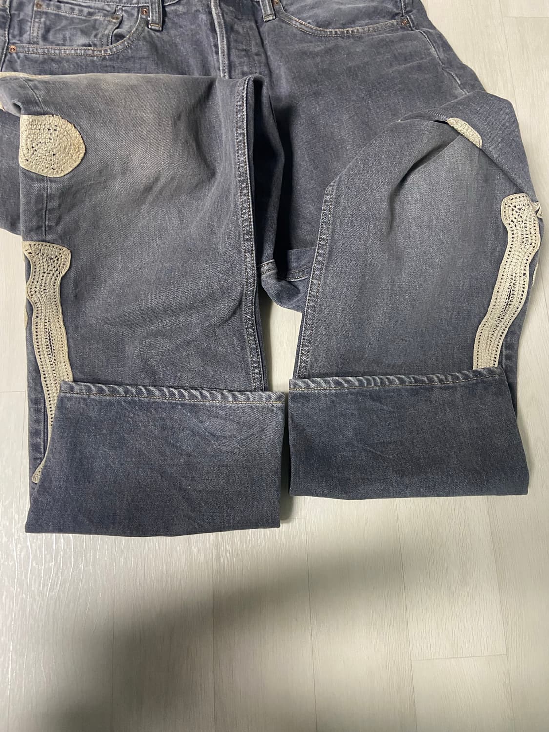 [38] 캐피탈 본 데님 흑청, 멕시칸 턱시도 흑청 상품이미지7