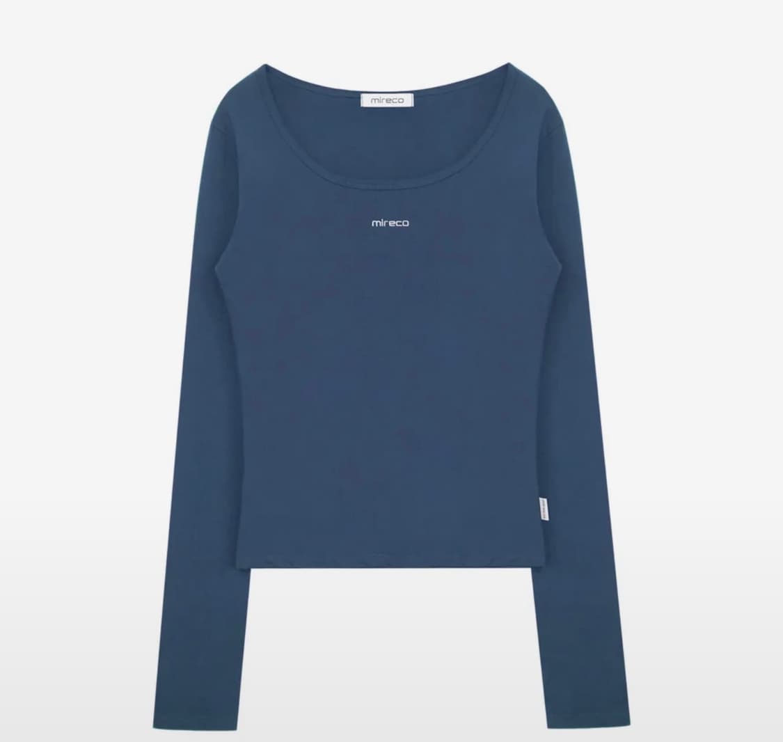 미레코 로고티 블루 상품이미지1
