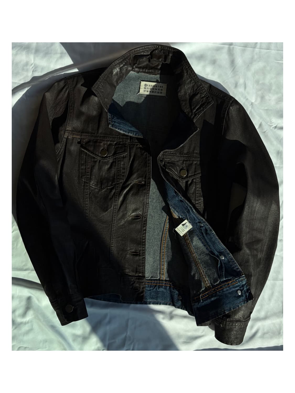 마틴 마르지엘라 아티저널 페인티드 데님 자켓 아카이브 페인팅 상품이미지3