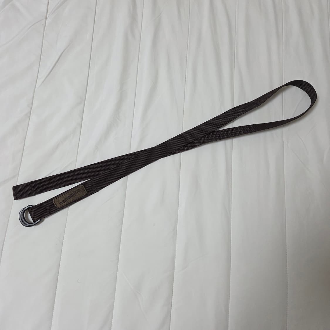 나나미카 테크 벨트 브라운 / 로고 패치 D링 웨이빙 상품이미지4