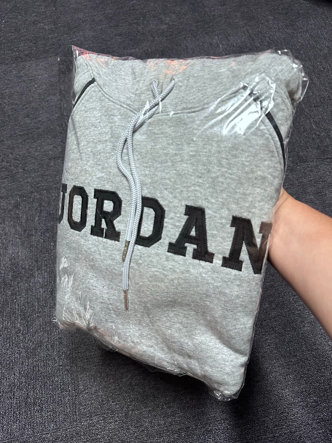 Jordan Classic Fleece 풀오버 블랙파이핑 후드티 상품이미지2