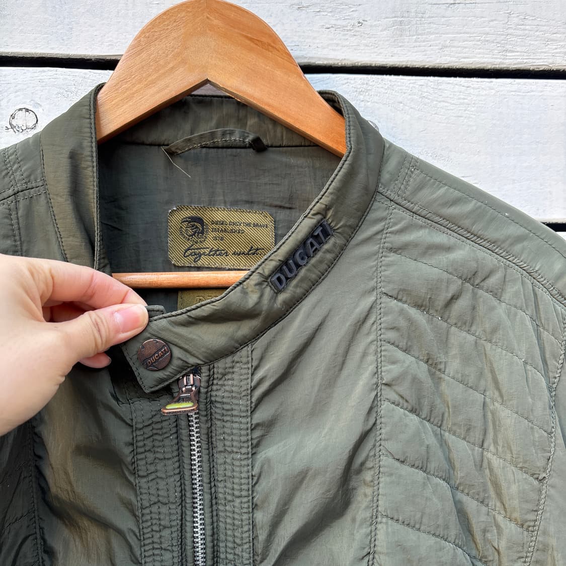 Diesel x Ducati 디젤 x 두카티 라이더 자켓 상품이미지4