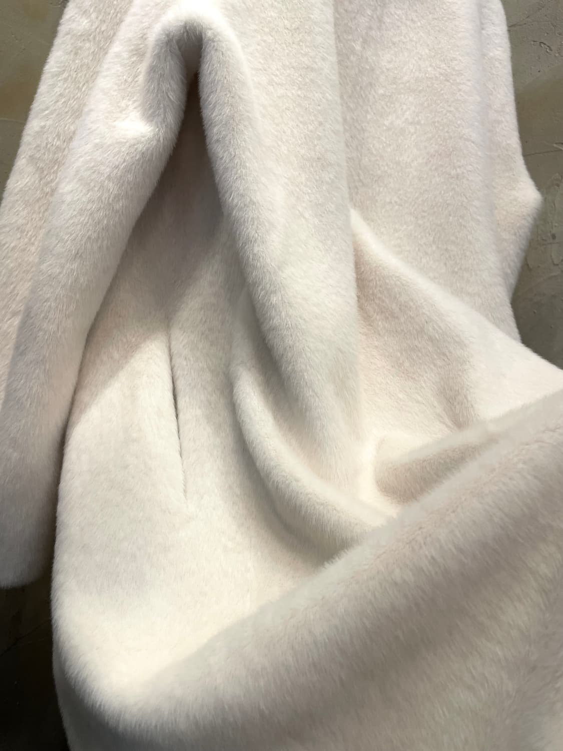 100% 알파카 롱코트 55~66 상품이미지8