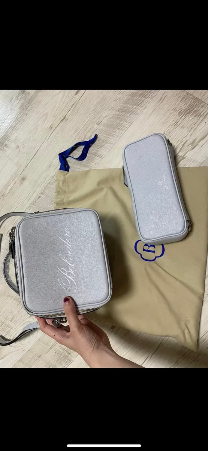 벨베데레 볼트백 파우치 세트 (천연소가죽 가방) 상품이미지2