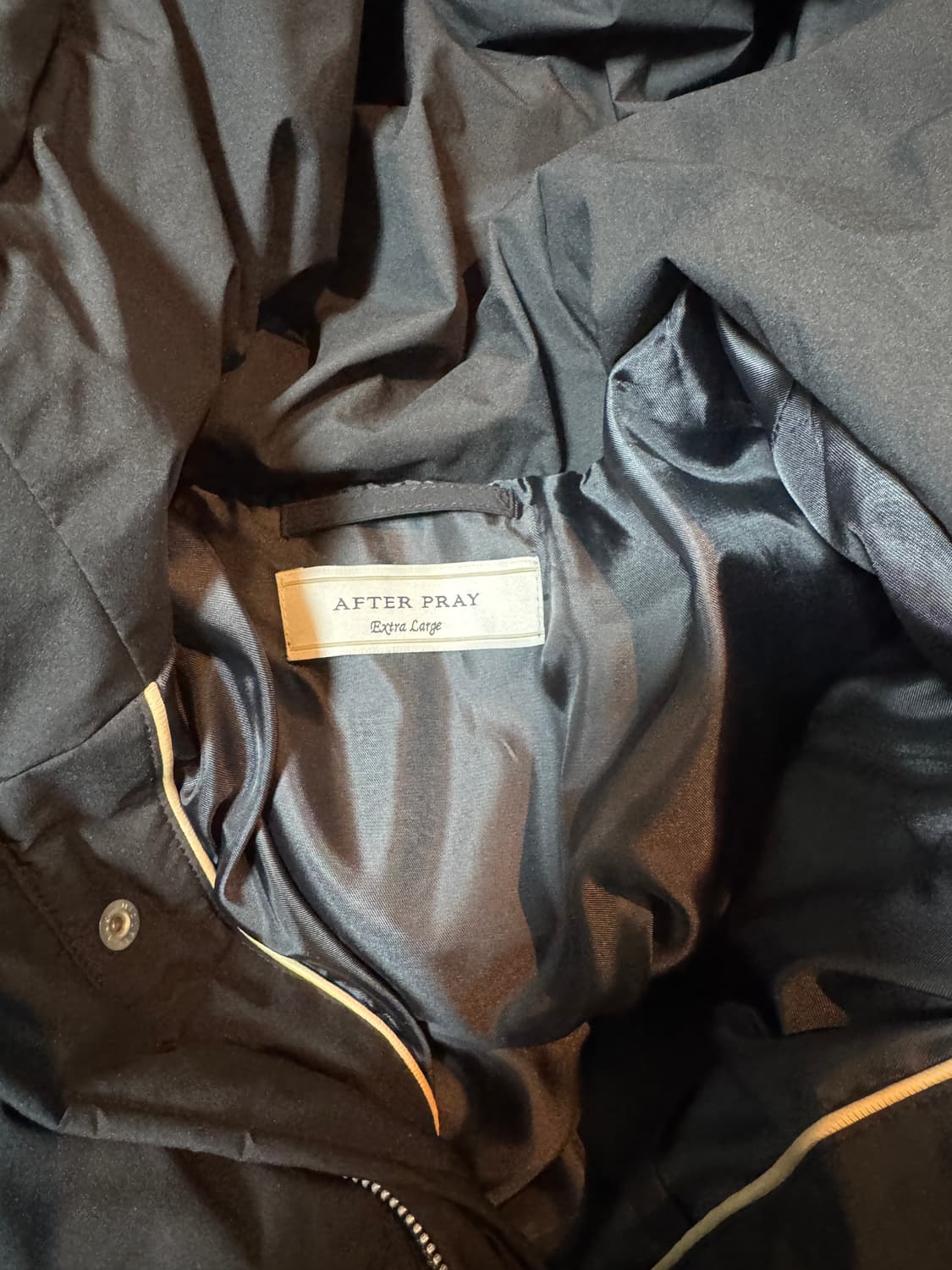 애프터프레이 쉘후디 푸퍼 패딩 블랙 XL사이즈  상품이미지6