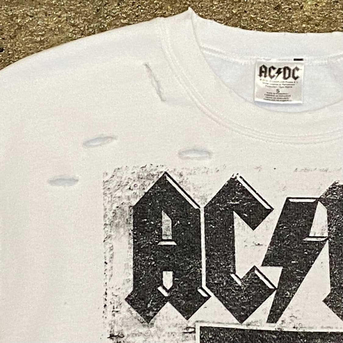 미국 빈티지 ACDC 굿즈 맨투맨 락티 밴드티 상품이미지5