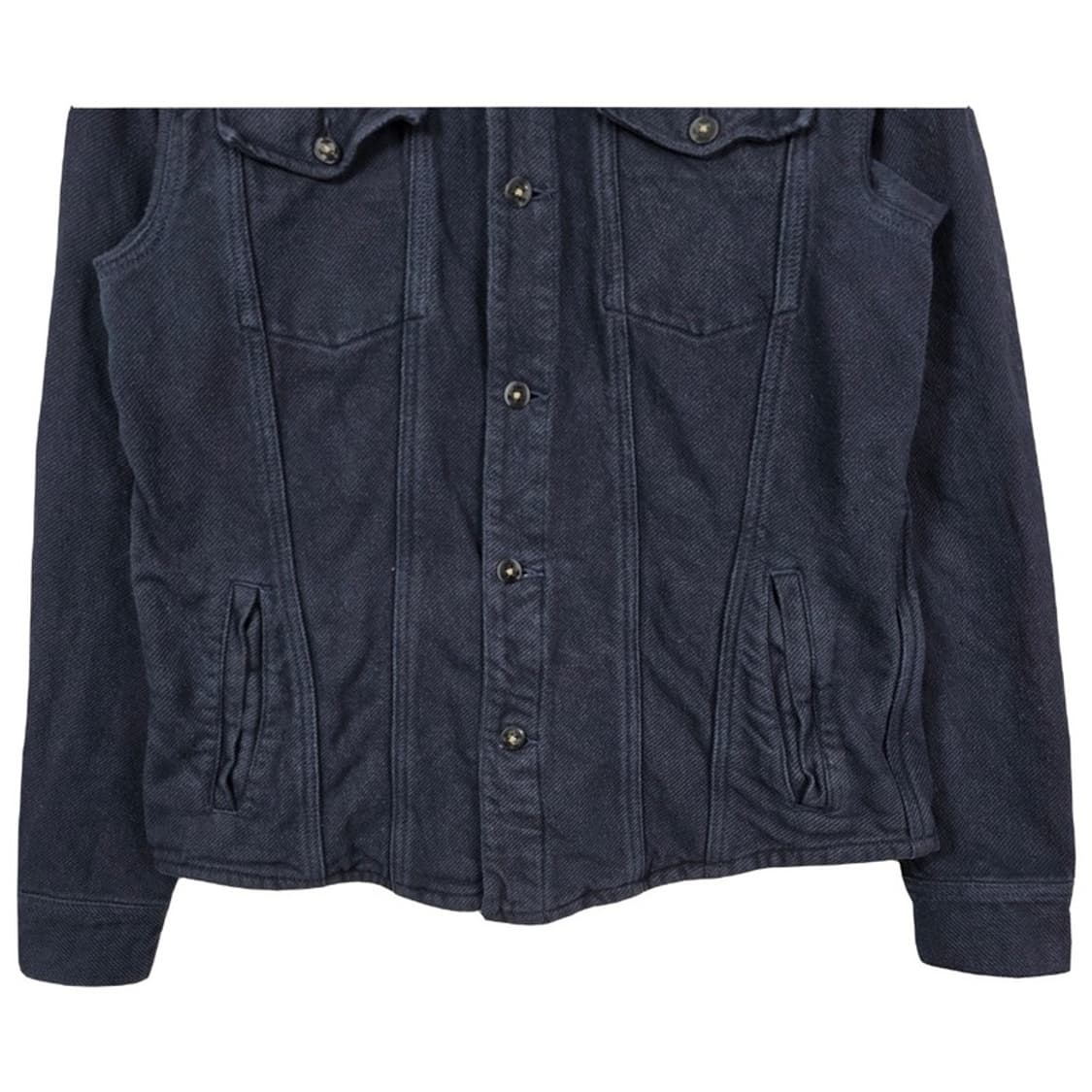 스카치앤소다 North Sea 인디고 울 블렌드 트러커 자켓 M 상품이미지4