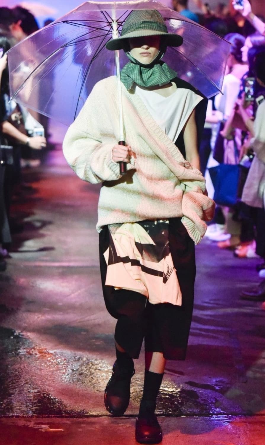 (구매) 라프시몬스 18ss 파이어맨 버클 보트넥 니트 블랙 상품이미지3