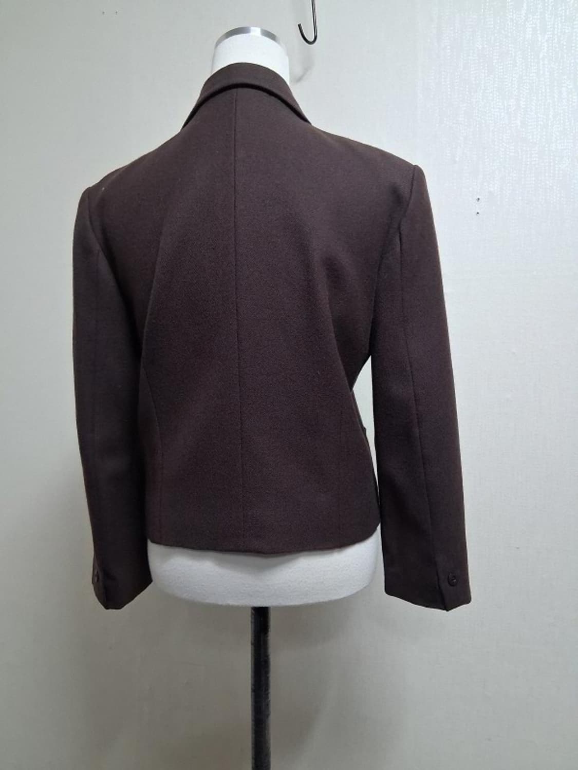 BERNARD 일본구제 브라운 모직숏쟈켓 여성 55 
원산지 일본 순모 상품이미지2