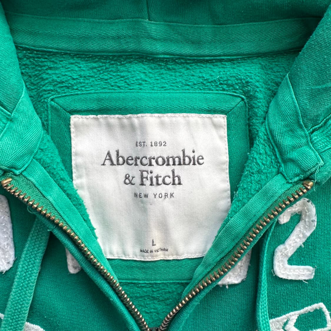ABERCROMBIE 일본빈티지 후드집업 아베크롬비 노드 모리걸 L 42 상품이미지4