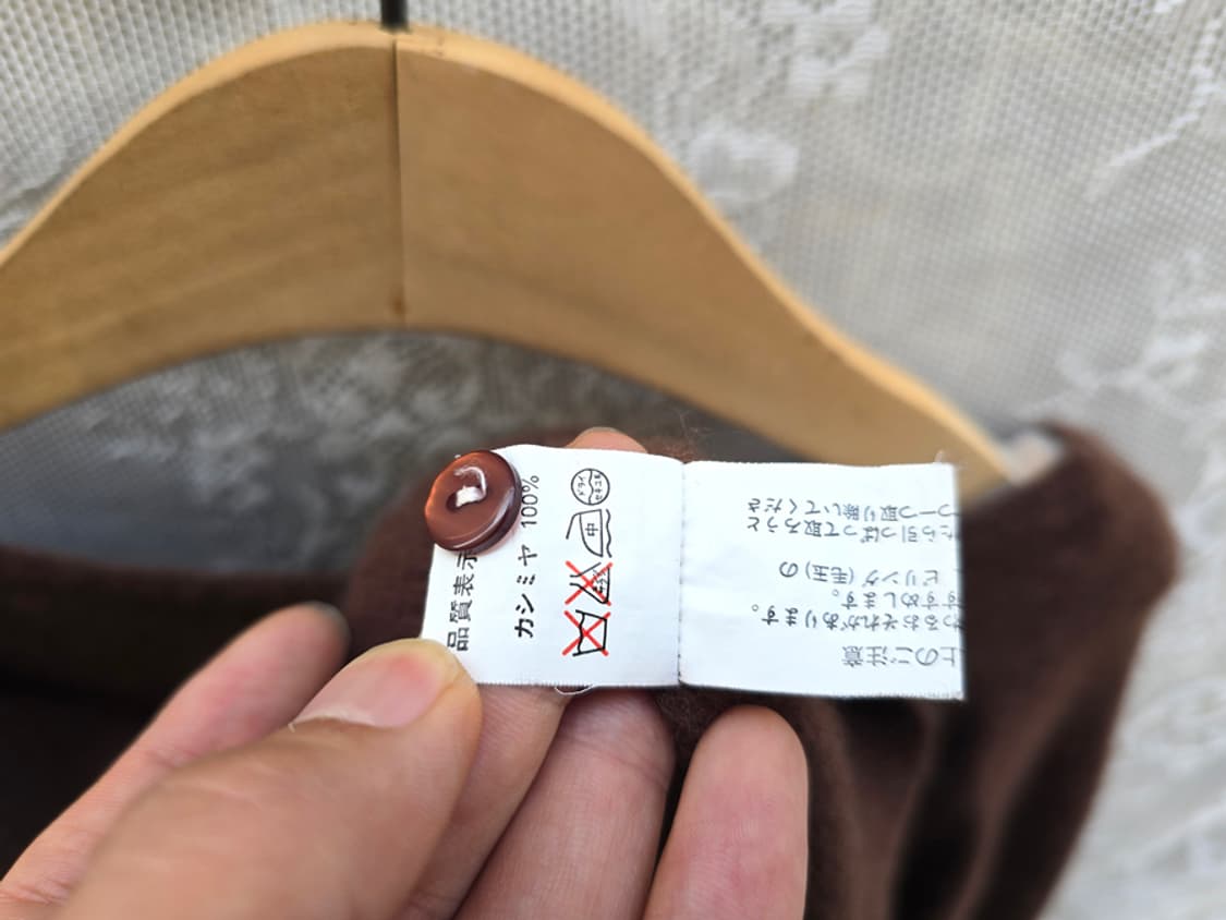 캐시미어 100% 가디건 상품이미지6