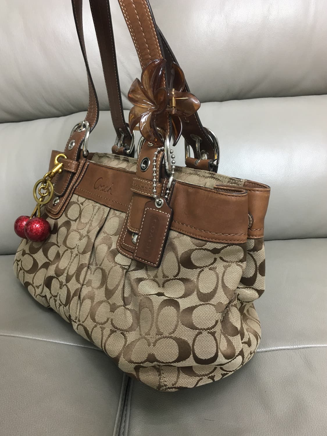 코치 빈티지 소호 숄더백 y2k 상품이미지5