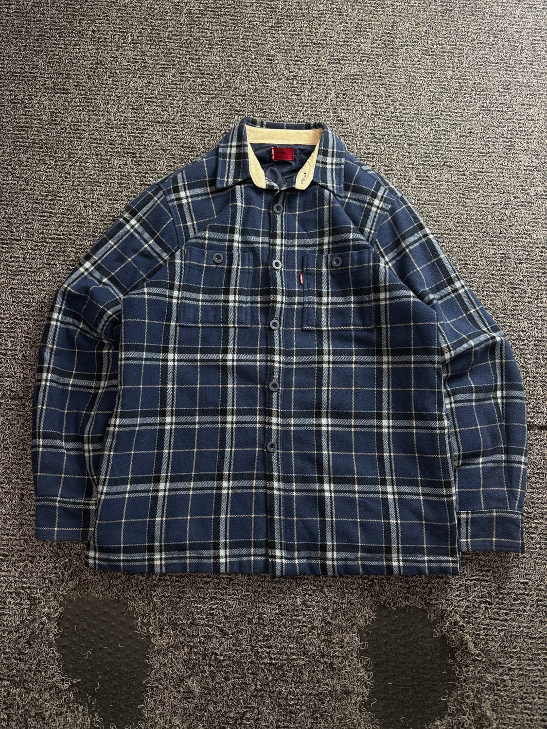 리바이스 치카노 울 체크 패턴 누빔 자켓 3843 상품이미지2