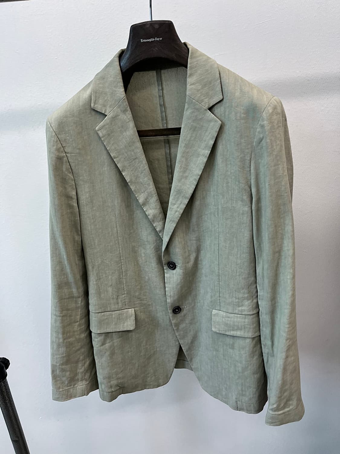 100) 솔리드옴므 린넨자켓 상품이미지3