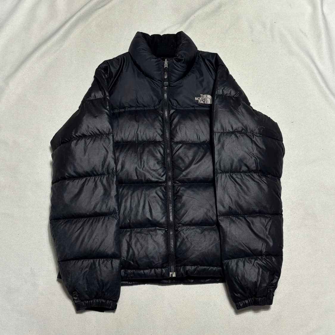 85 노스페이스 눕시 700 블랙 패딩 상품이미지2
