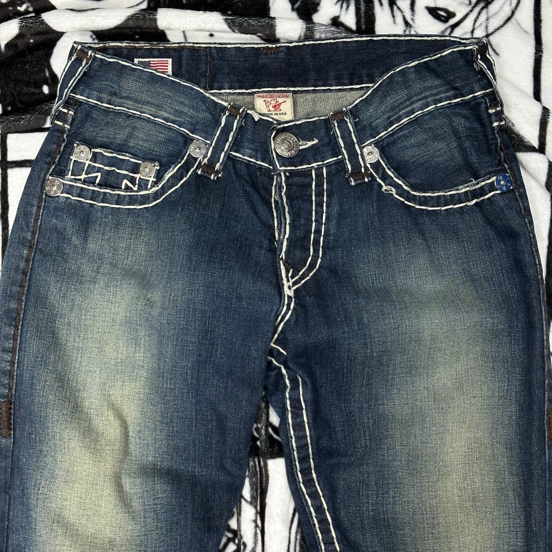 트루진 트루릴리전 슈퍼 데님팬츠 상품이미지5