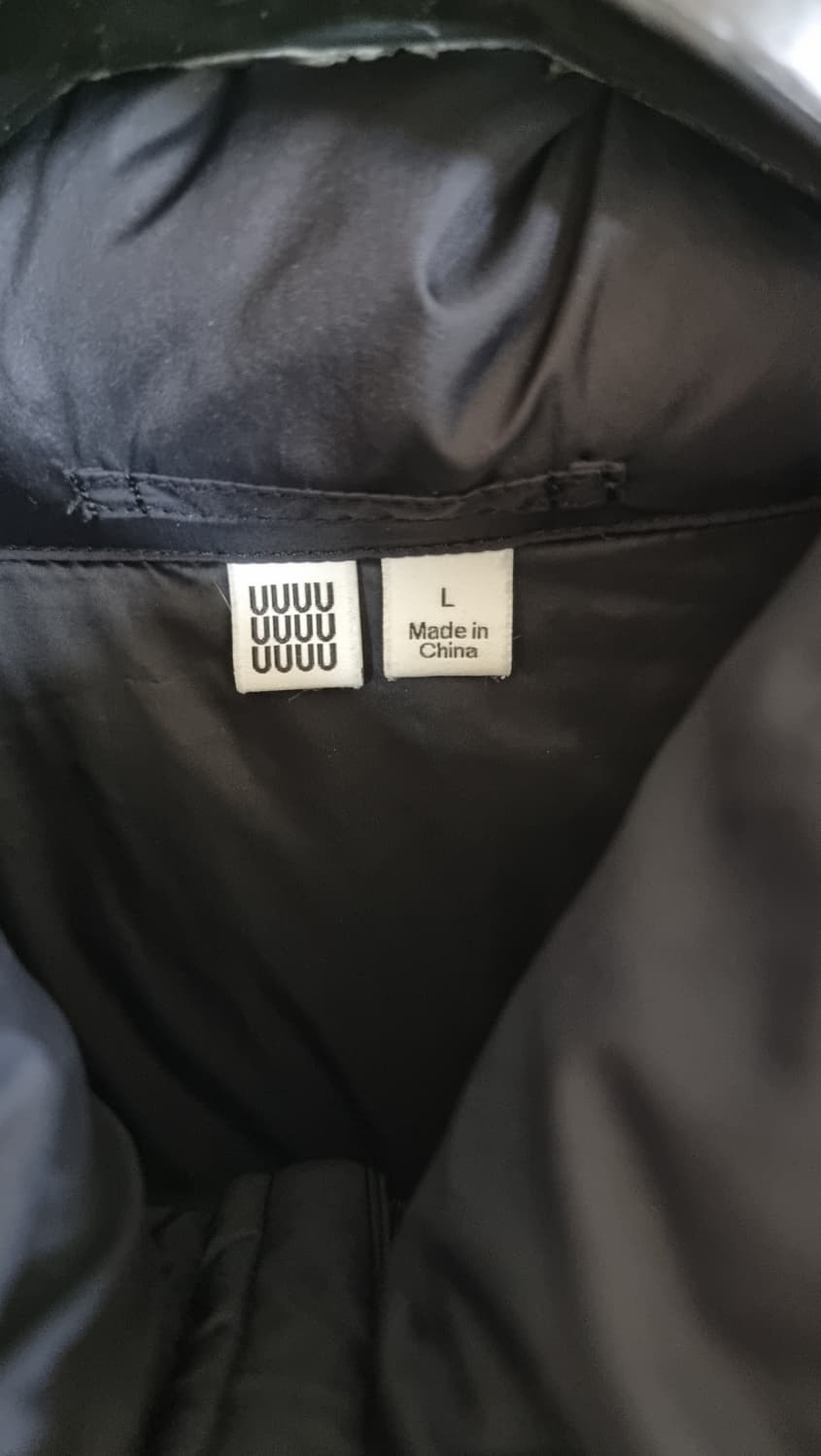 유니클로 u 르메르  봉태규 패딩 다운 봉패딩  블랙 L 상품이미지8