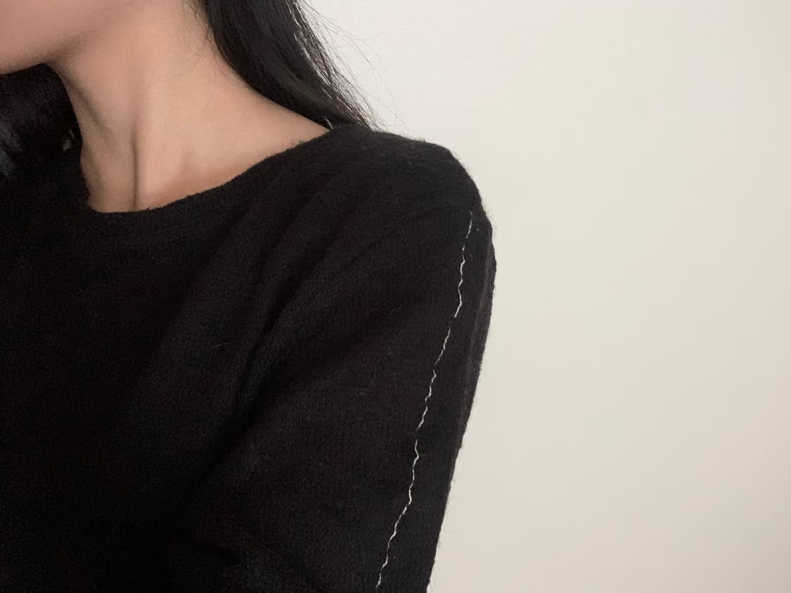 Matin kim 스티치 롱슬리브 상품이미지5