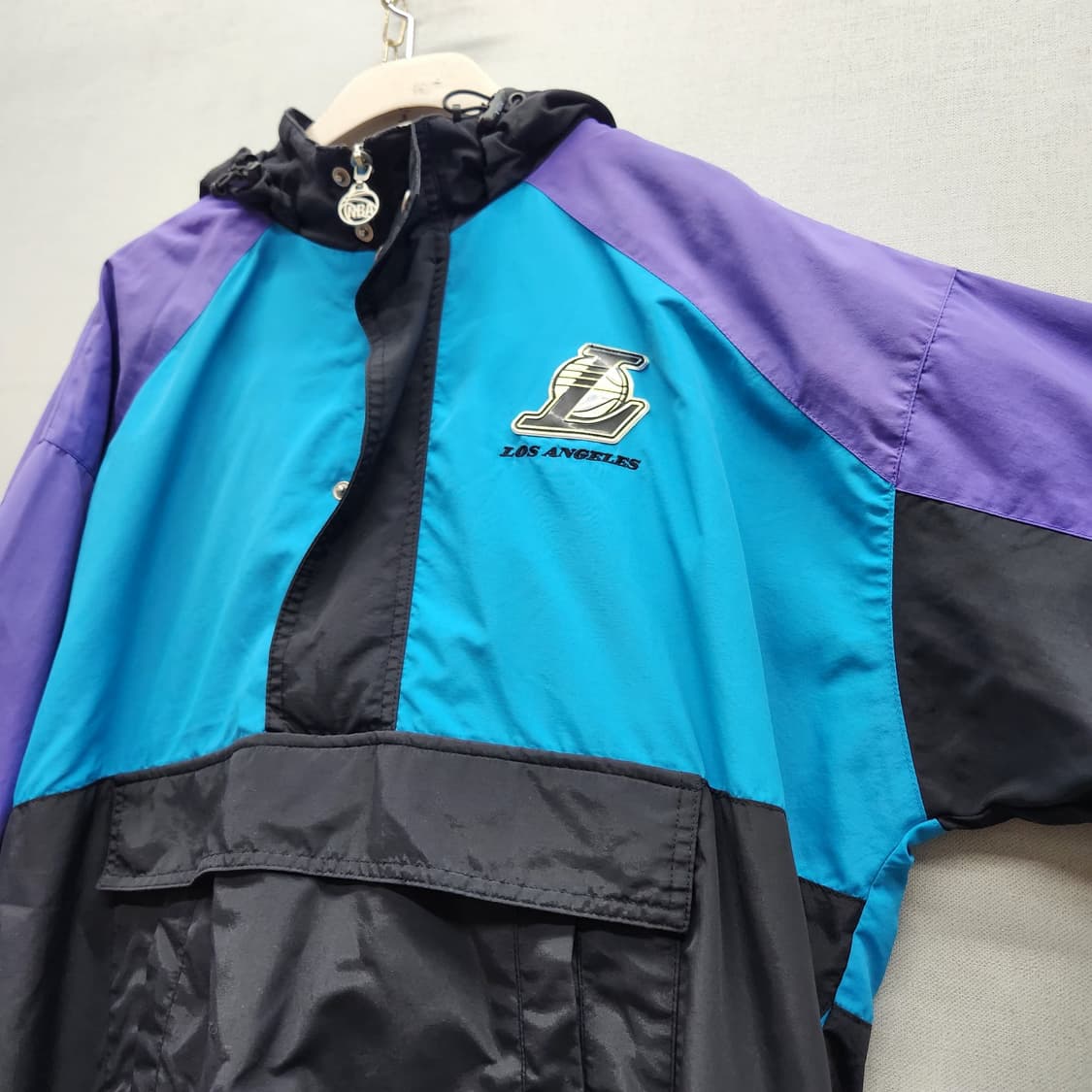 NBA 레이커스 올드스쿨 아노락 바람막이 S(L) 상품이미지3
