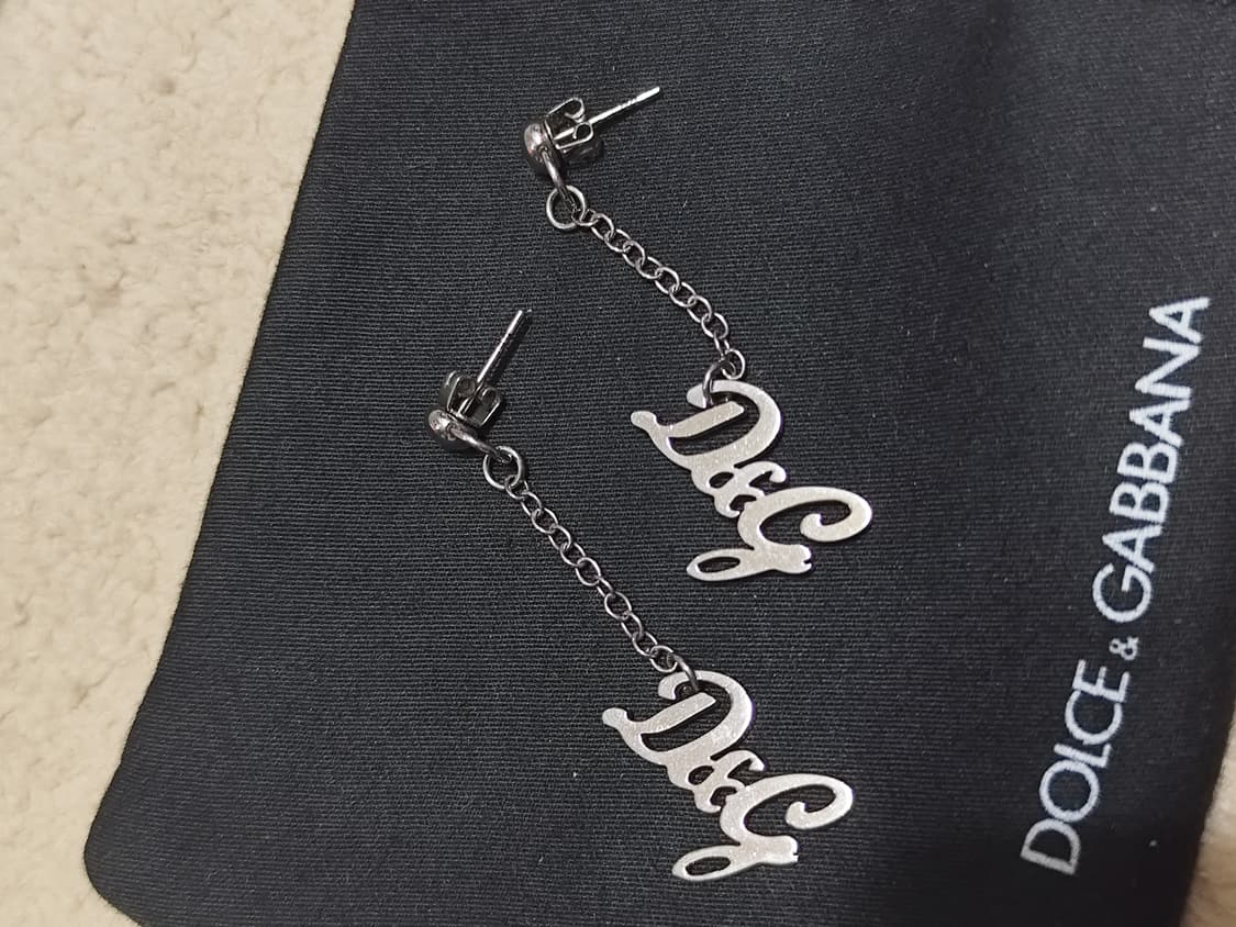 돌체앤가바나 D&G 로고 드롭 귀걸이 상품이미지2