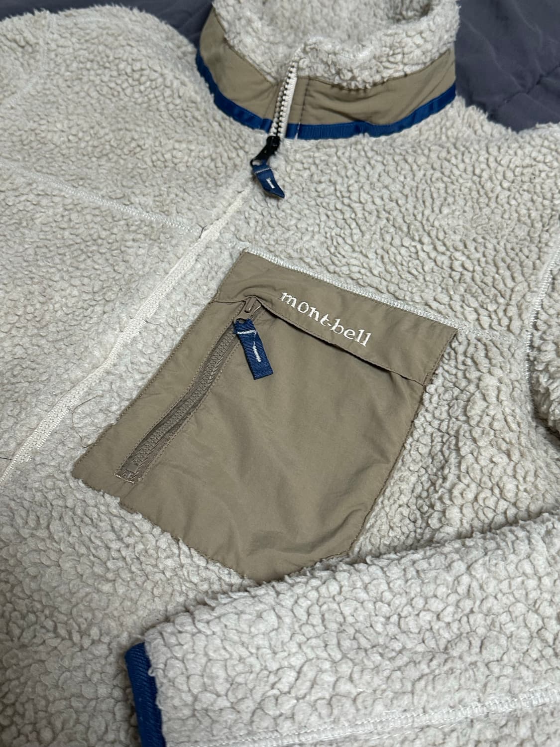 몽벨 양털 후리스 뽀글이 플리스 미디움  상품이미지4