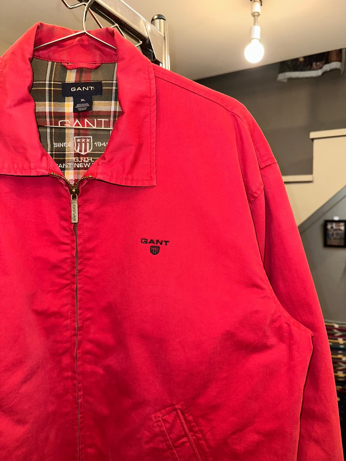 Gant swing lining check pattern jacket  상품이미지5