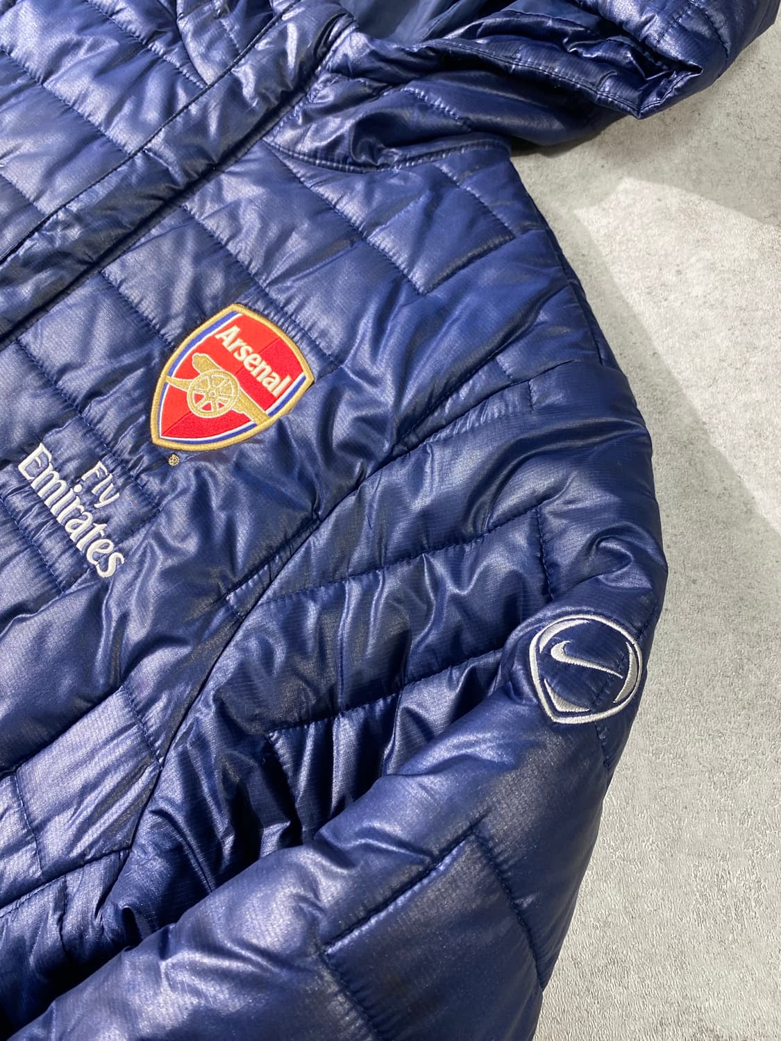 [M] 00s Nike 나이키 아스널 경량 패딩 상품이미지4