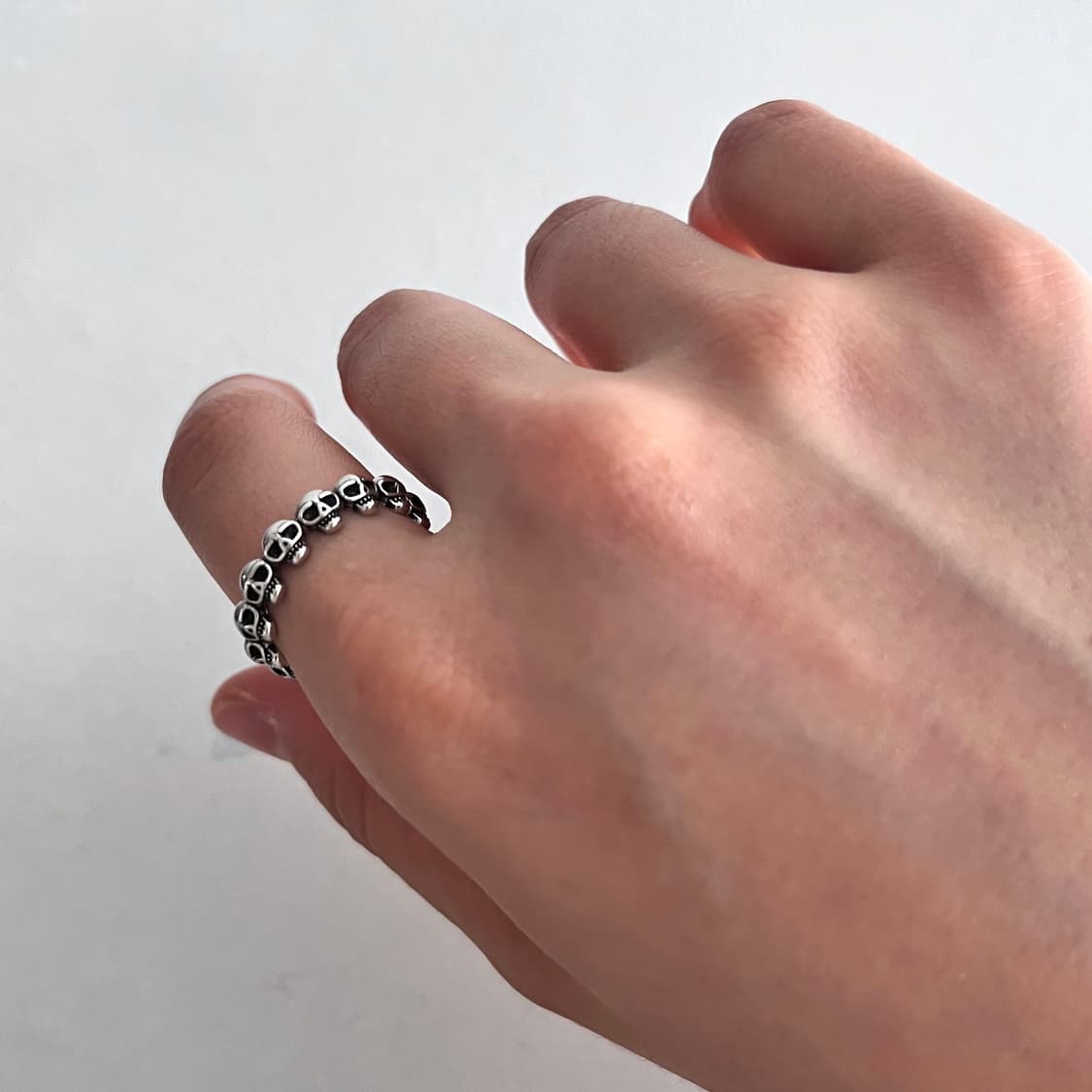 스컬 헤드 반지 상품이미지1