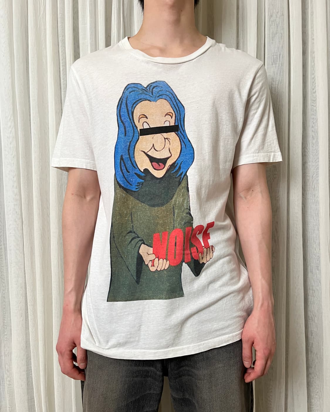언더커버 15ss 노이즈맨 티셔츠 undercover noise 상품이미지1