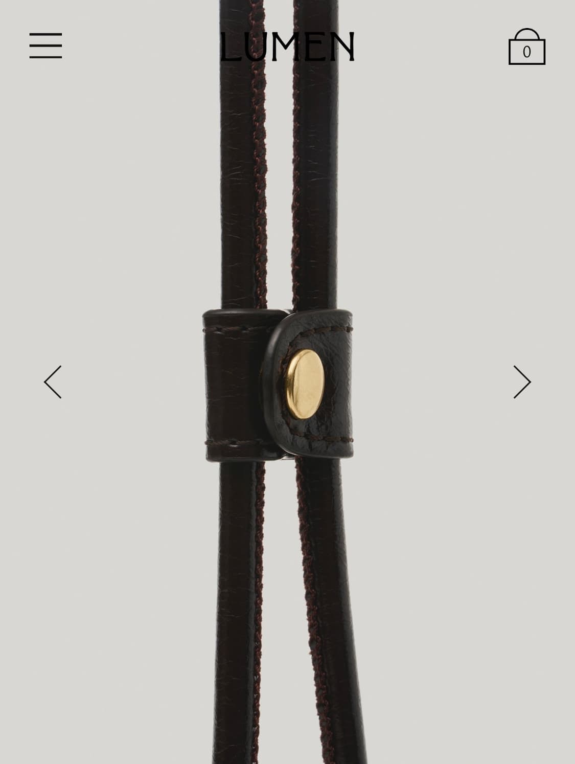 Atelier de LUMEN Marron Bag (Organ Brown 상품이미지9