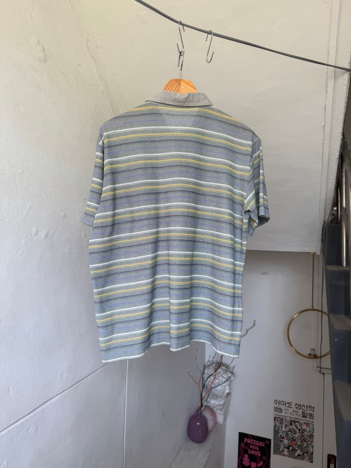 빈티지 스트라이프 피케티 상품이미지5