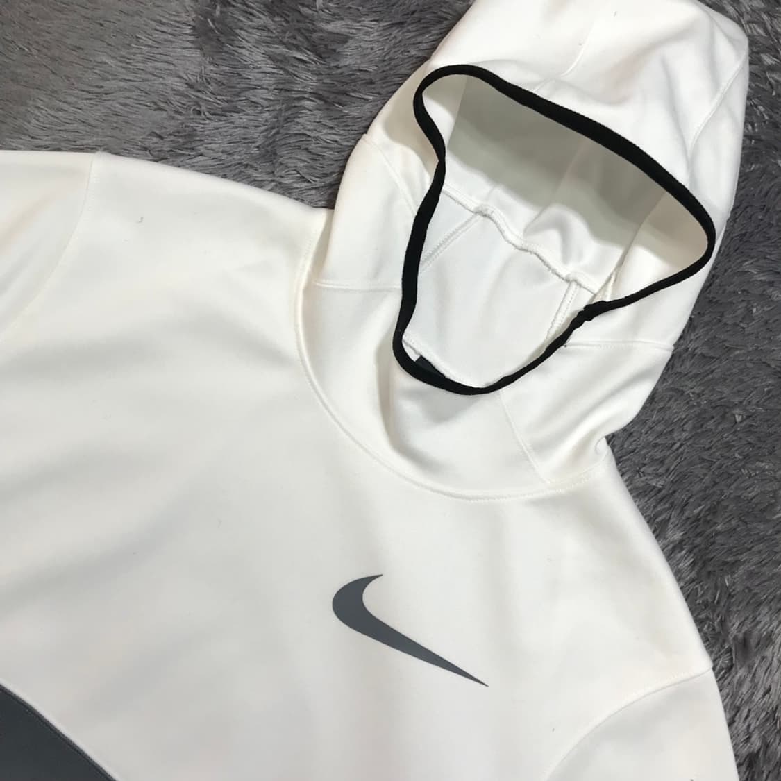 [[L, A급, 공용] 나이키(NIKE) 스우시 후드 반팔티@237 상품이미지3