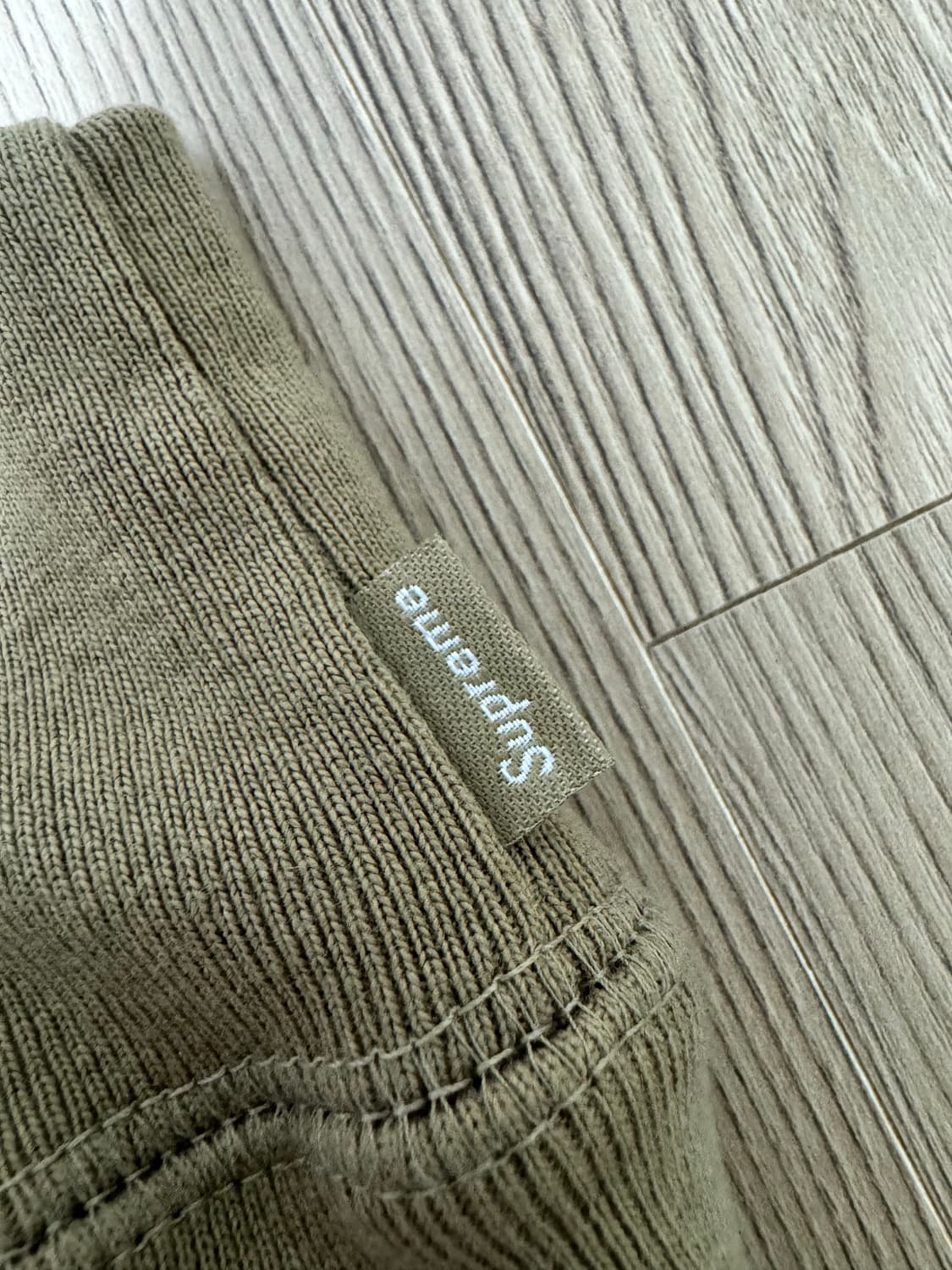 23FW 슈프림 박스로고 후드 샌드 상품이미지3