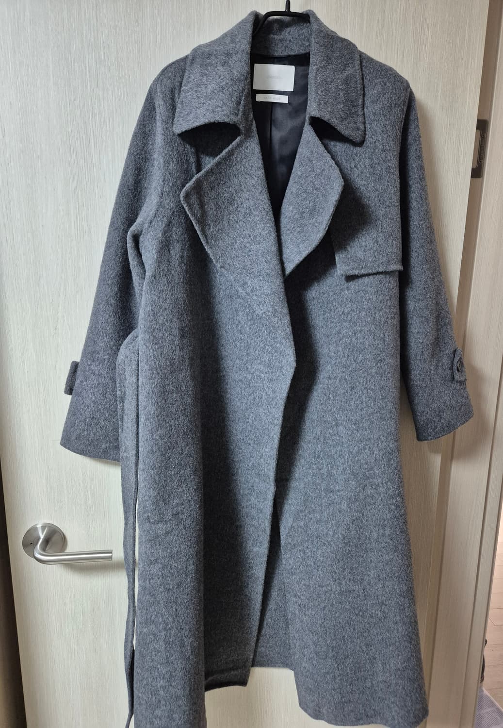 링서울 핸드메이드코트  (울 벨티드 트렌치코트) 그레이 상품이미지1